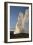 Old Faithful Geyser Erupting, Yellowstone National Park, UNESCO World Heritage Site, Wyoming, USA-Peter Barritt-Framed Photographic Print