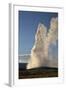 Old Faithful Geyser Erupting, Yellowstone National Park, UNESCO World Heritage Site, Wyoming, USA-Peter Barritt-Framed Photographic Print