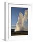 Old Faithful Geyser Erupting, Yellowstone National Park, UNESCO World Heritage Site, Wyoming, USA-Peter Barritt-Framed Photographic Print