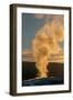 Old Faithful Geyser Eruption, Yellowstone National Park, Wyoming, Usa.-Roddy Scheer-Framed Photographic Print