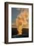 Old Faithful Geyser Eruption, Yellowstone National Park, Wyoming, Usa.-Roddy Scheer-Framed Photographic Print