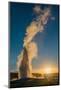 Old Faithful Geyser Eruption, Yellowstone National Park, Wyoming, Usa.-Roddy Scheer-Mounted Photographic Print