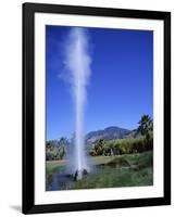 Old Faithful Geyser, with Pressure of 1000Lbs Per Square Foot, California-Christopher Rennie-Framed Photographic Print