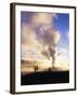 Old Faithful Geyser, Yellowstone National Park, Wyoming, USA-Adam Jones-Framed Premium Photographic Print