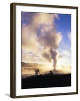 Old Faithful Geyser, Yellowstone National Park, Wyoming, USA-Adam Jones-Framed Photographic Print