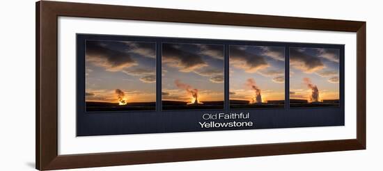 Old Faithful Geyser-Steve Gadomski-Framed Photographic Print