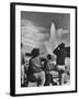 Old Faithful in Yellowstone National Park-null-Framed Photographic Print