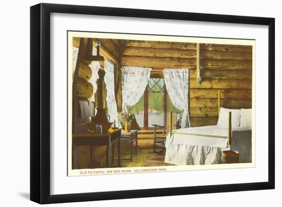 Old Faithful Inn, Yellowstone Par, Montana-null-Framed Art Print