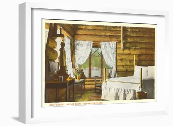 Old Faithful Inn, Yellowstone Par, Montana-null-Framed Art Print