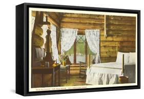 Old Faithful Inn, Yellowstone Par, Montana-null-Framed Stretched Canvas