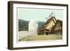 Old Faithful Inn, Yellowstone Park, Montana-null-Framed Art Print