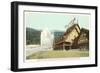 Old Faithful Inn, Yellowstone Park, Montana-null-Framed Art Print