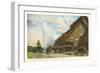 Old Faithful Inn, Yellowstone Park, Montana-null-Framed Art Print