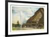 Old Faithful Inn, Yellowstone Park, Montana-null-Framed Art Print