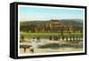 Old Faithful Inn, Yellowstone Park, Montana-null-Framed Stretched Canvas