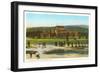 Old Faithful Inn, Yellowstone Park, Montana-null-Framed Art Print