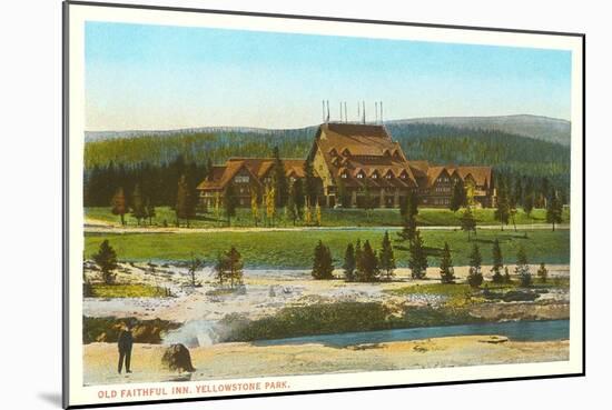 Old Faithful Inn, Yellowstone Park, Montana-null-Mounted Art Print