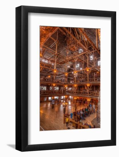 Old Faithful Lodge-Steve Gadomski-Framed Photographic Print