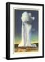 Old Faithful, Yellowstone Park, Montana-null-Framed Art Print