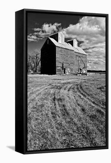 Old Farm Buildings-Rip Smith-Framed Stretched Canvas