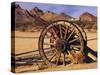 Old Farm Equipment, Ghost Town, Rhyolite, Nevada, USA-Michel Hersen-Stretched Canvas