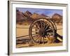 Old Farm Equipment, Ghost Town, Rhyolite, Nevada, USA-Michel Hersen-Framed Photographic Print