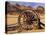 Old Farm Equipment, Ghost Town, Rhyolite, Nevada, USA-Michel Hersen-Stretched Canvas