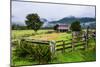 Old Farm in a Moody Atmosphere, West Coast around Haast, South Island, New Zealand, Pacific-Michael Runkel-Mounted Photographic Print
