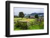 Old Farm in a Moody Atmosphere, West Coast around Haast, South Island, New Zealand, Pacific-Michael Runkel-Framed Photographic Print