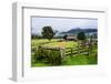 Old Farm in a Moody Atmosphere, West Coast around Haast, South Island, New Zealand, Pacific-Michael Runkel-Framed Photographic Print