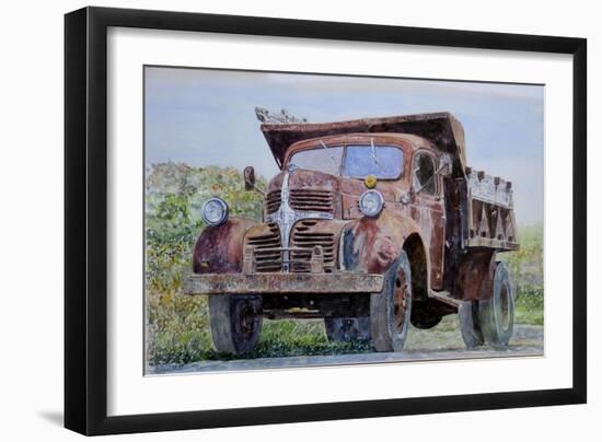 Old Farm Truck, 2008-Anthony Butera-Framed Giclee Print