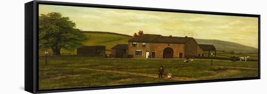 Old Farmhouse, Syke, Rochdale, Lancashire, 1915-C. W. Nurse-Framed Stretched Canvas