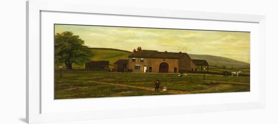 Old Farmhouse, Syke, Rochdale, Lancashire, 1915-C. W. Nurse-Framed Giclee Print