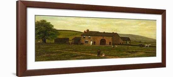 Old Farmhouse, Syke, Rochdale, Lancashire, 1915-C. W. Nurse-Framed Giclee Print