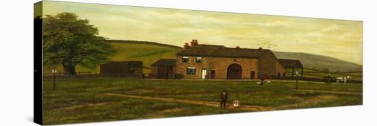 Old Farmhouse, Syke, Rochdale, Lancashire, 1915-C. W. Nurse-Stretched Canvas