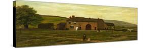 Old Farmhouse, Syke, Rochdale, Lancashire, 1915-C. W. Nurse-Stretched Canvas