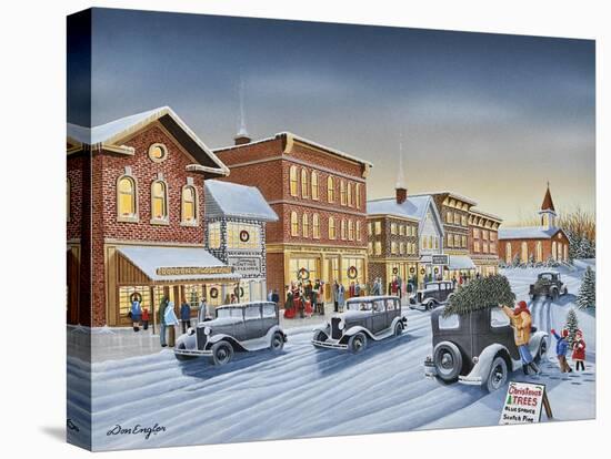 Old Fashion Christmas-Don Engler-Stretched Canvas