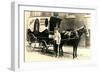 Old Fashioned Bakery Wagon-null-Framed Art Print