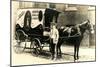 Old Fashioned Bakery Wagon-null-Mounted Art Print