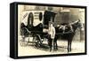 Old Fashioned Bakery Wagon-null-Framed Stretched Canvas