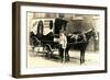 Old Fashioned Bakery Wagon-null-Framed Premium Giclee Print