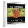 Old Fashioned Carrots-Kimberly Poloson-Framed Art Print