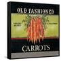Old Fashioned Carrots-Kimberly Poloson-Framed Stretched Canvas