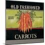 Old Fashioned Carrots-Kimberly Poloson-Mounted Art Print