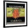 Old Fashioned Carrots-Kimberly Poloson-Framed Art Print