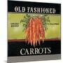 Old Fashioned Carrots-Kimberly Poloson-Mounted Art Print