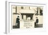 Old Fashioned Fast Food Stand-null-Framed Art Print