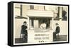 Old Fashioned Fast Food Stand-null-Framed Stretched Canvas