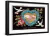 Old Fashioned Happy Anniversary-null-Framed Art Print