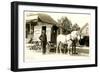 Old Fashioned Milk Wagon-null-Framed Premium Giclee Print